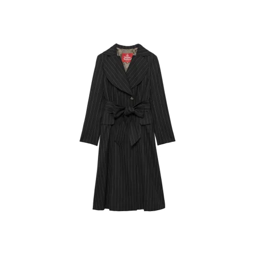 Vivienne Westwood FW24 Trench Coat Women's Black