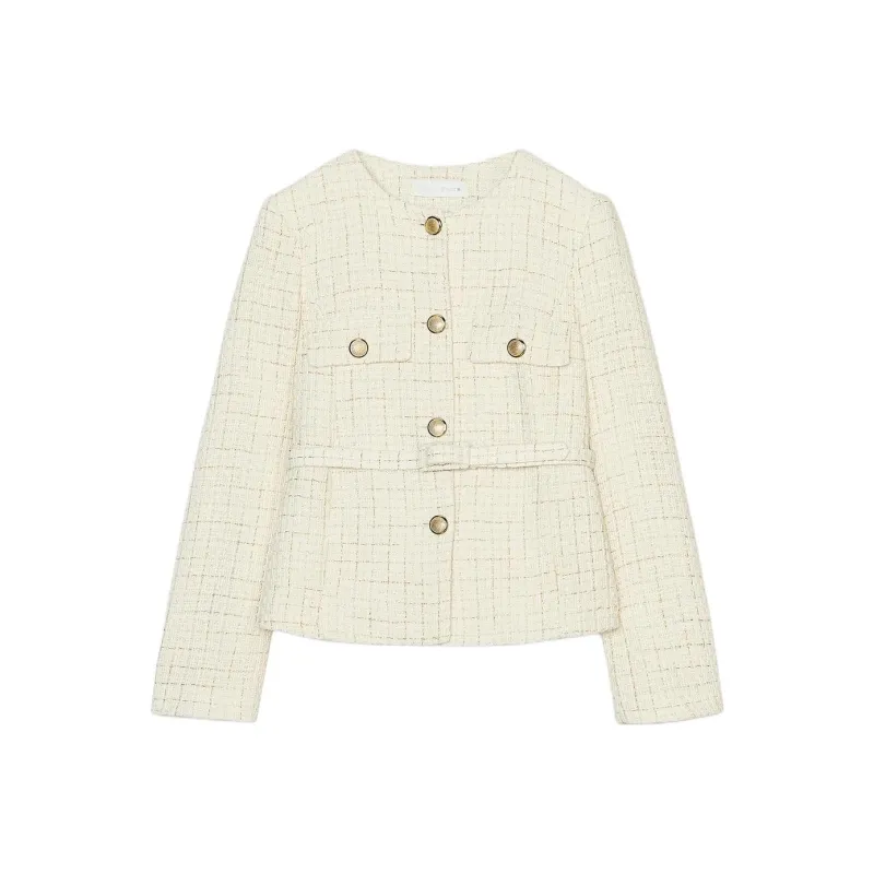 ZARA Business Suit Women's Raw White-0