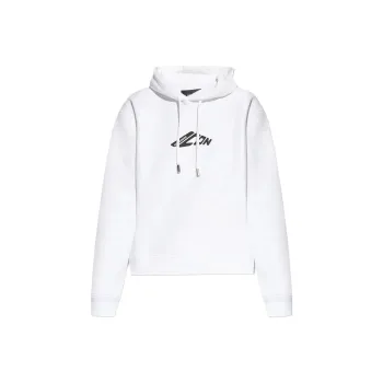 DSQUARED 2 D2 Logo Printed Drawstring Hoodie