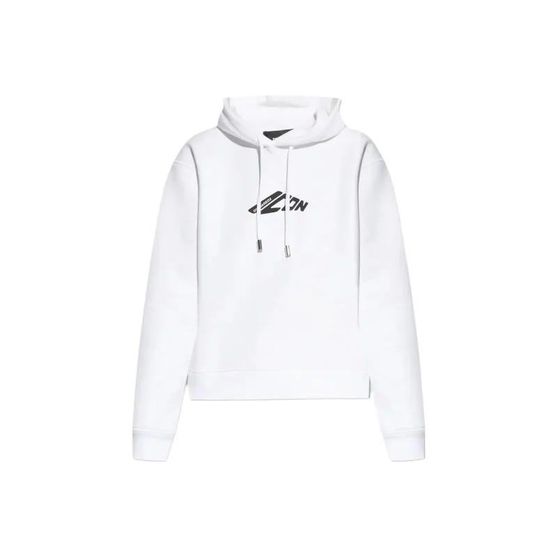 DSQUARED 2 D2 Logo Printed Drawstring Hoodie-0
