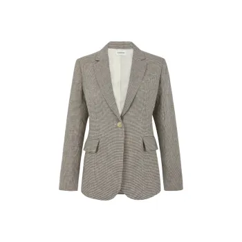 PAROSH Business Suit Coat Women's Gray
