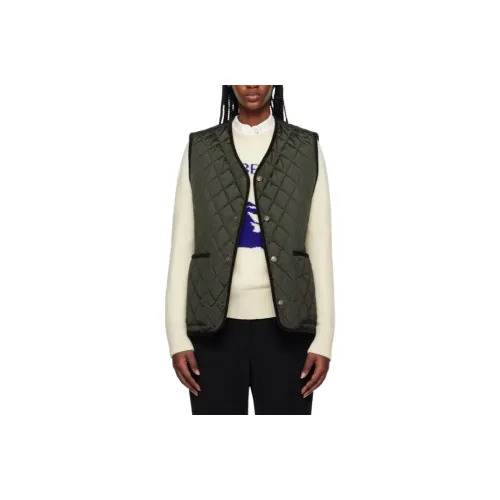 Burberry Vests Women's Green