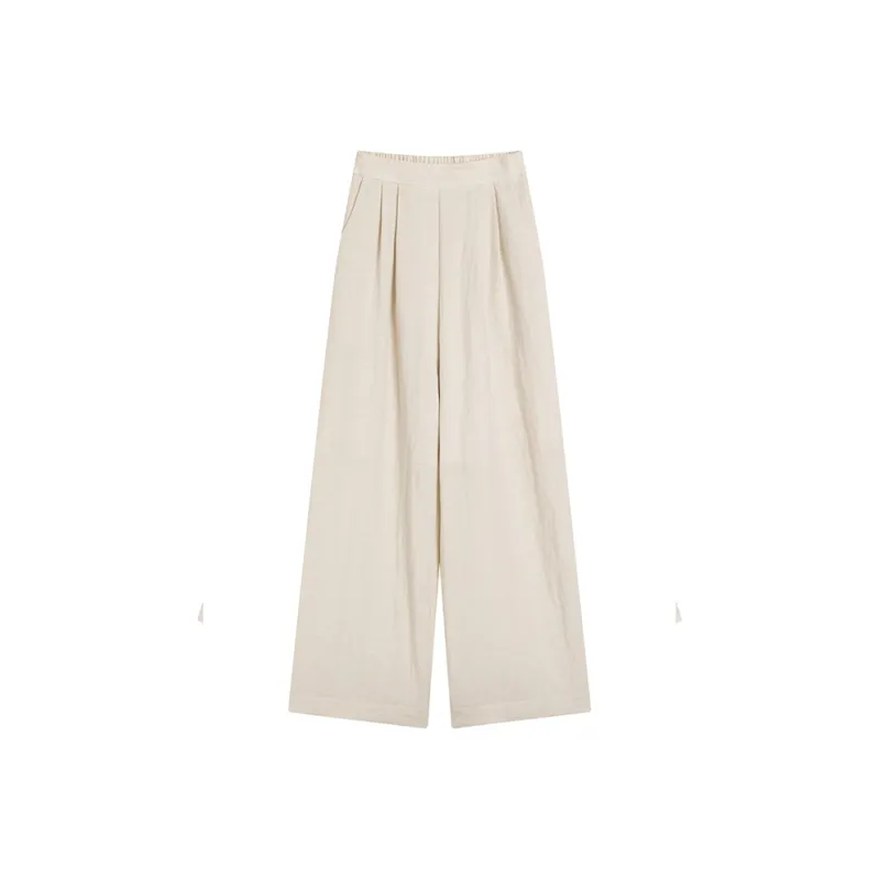 Ouyang Casual Pants Women's Sand Tea Brown-0