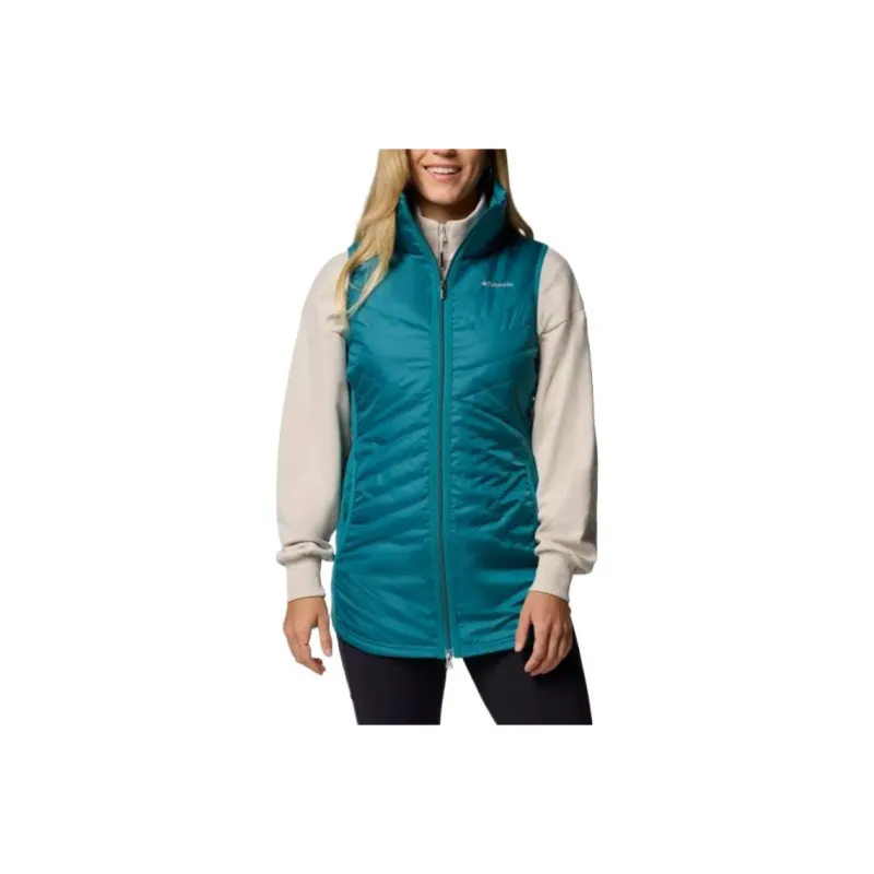 Columbia Mix It Around Vest Women's Turquoise-0