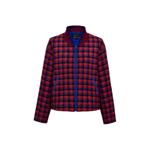 DIFFIE RIEGER Baseball Jacket Women's China Red