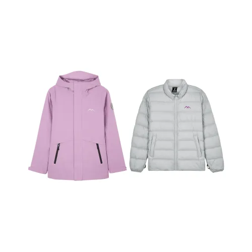 Skechers Hiking Urban Living/Travel/Commuting Thermal Windbreaker Jacket Women's Lavender Dusty Purple