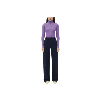 Bottega Veneta Tailored Wool Pants 'Navy'