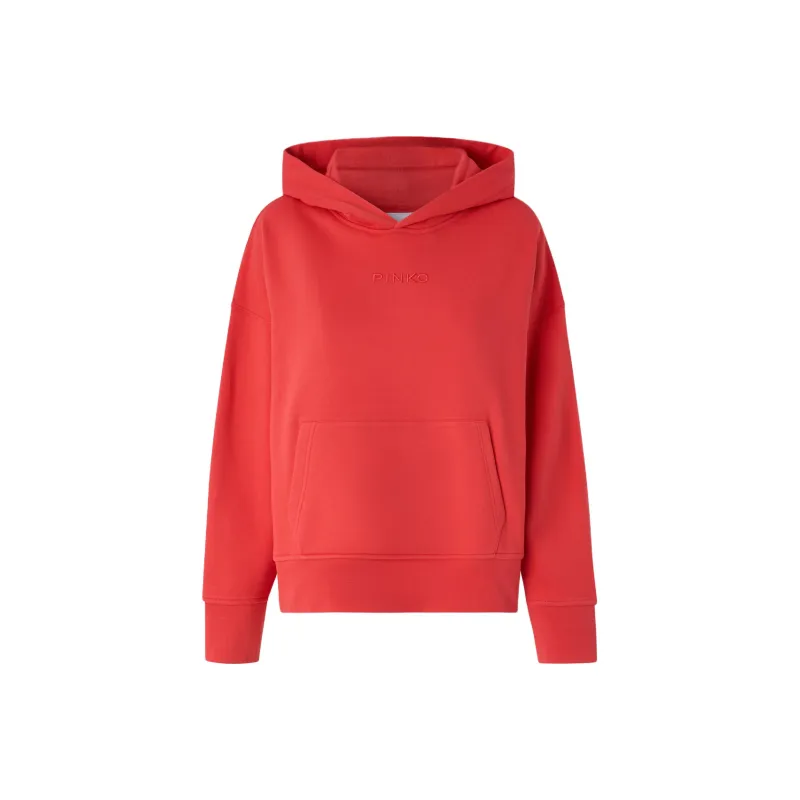 PINKO Logo embroidered Hoodie-0