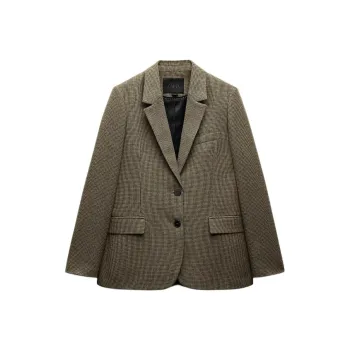 ZARA ZW Series Business Suit Women's Brown/Green