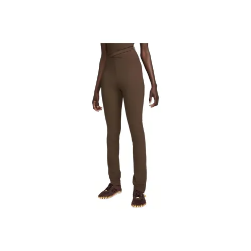 Nike x Jacquemus Collaboration SS24 Casual Pants Asia Version Women's Cocoa