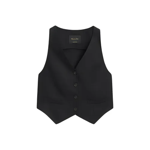 Massimo Dutti Vest Women's Black