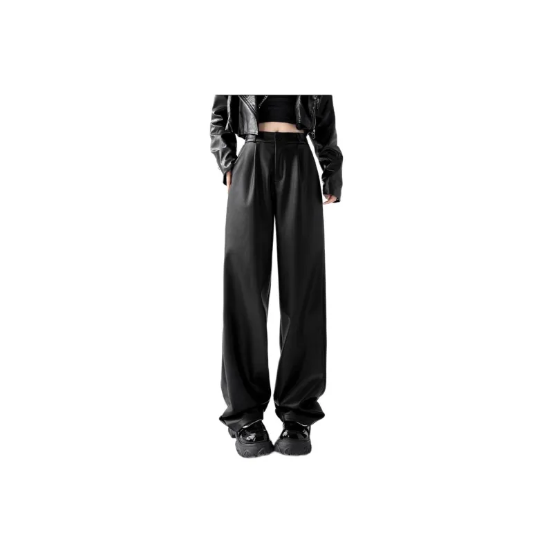 Ya Sheep People Casual Pants Women's Black-0
