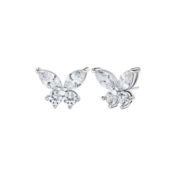 Disney S925 Silver Stud Earrings Women's Light Luxury, Niche Sense Of Luxury