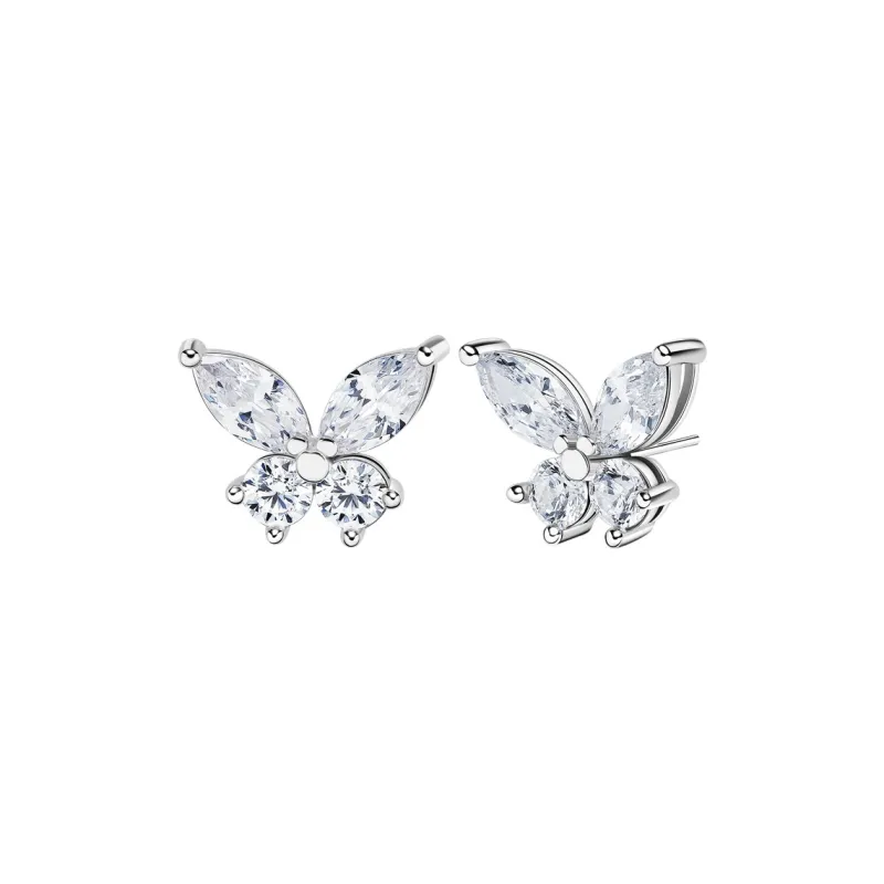 Disney S925 Silver Stud Earrings Women's Light Luxury, Niche Sense Of Luxury-0