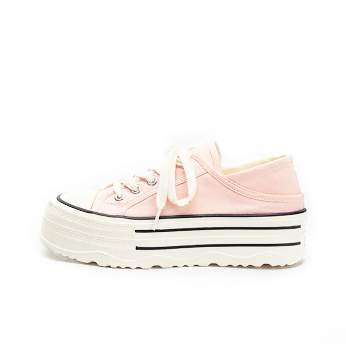 Zun'er Height Increasing Quick Dry Low Top Canvas Shoes Women's-20