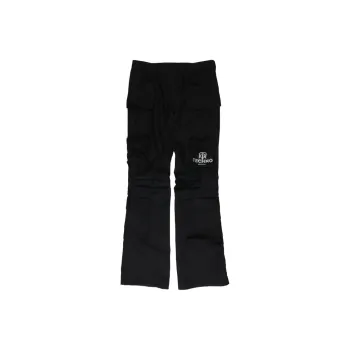 TCH Casual Pants Unisex Black With Silver Logo