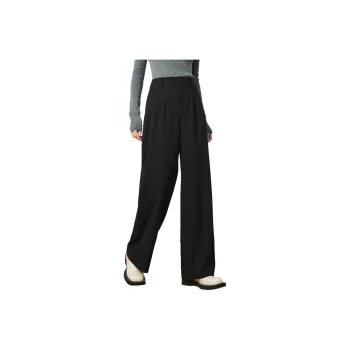 FENHONGMALI Casual Pants Women's Black