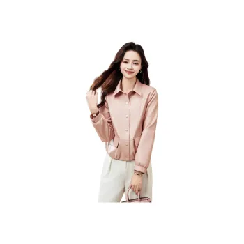 Fele.d Leather Jacket Women's Pink