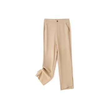 H-YXIANG Casual Pants Women's Khaki