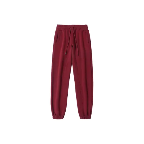 ZHONGBANGJICHU Casual Pants Women's Rusty Red