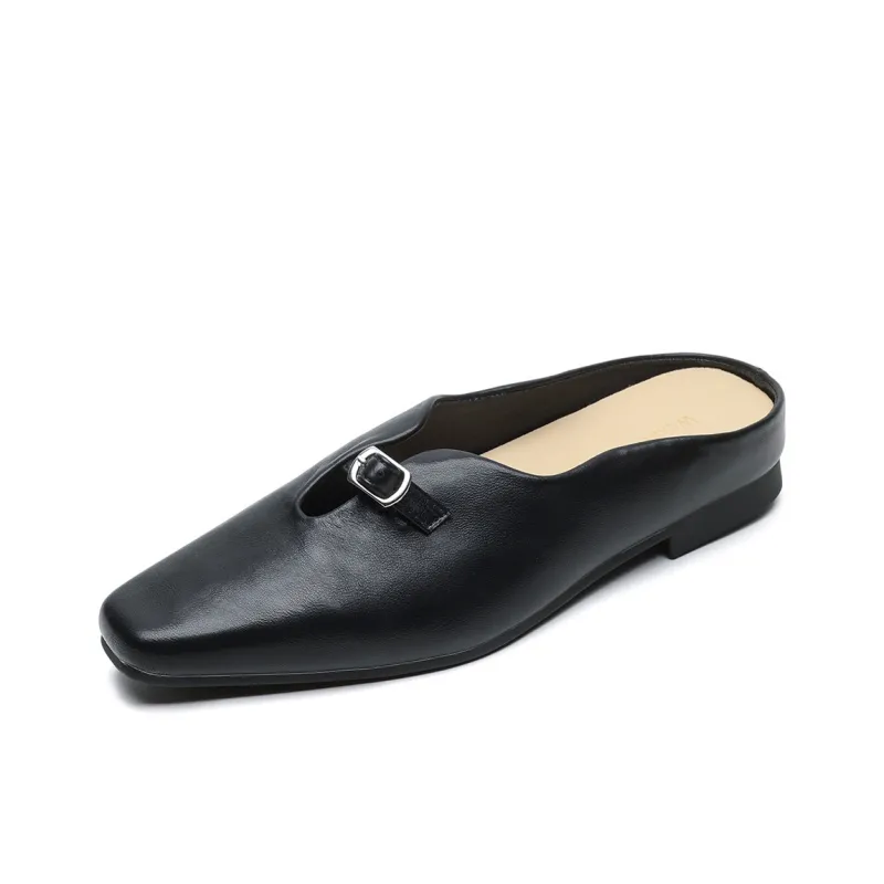 QITUMAUL Closed Toe Slippers Women's-0
