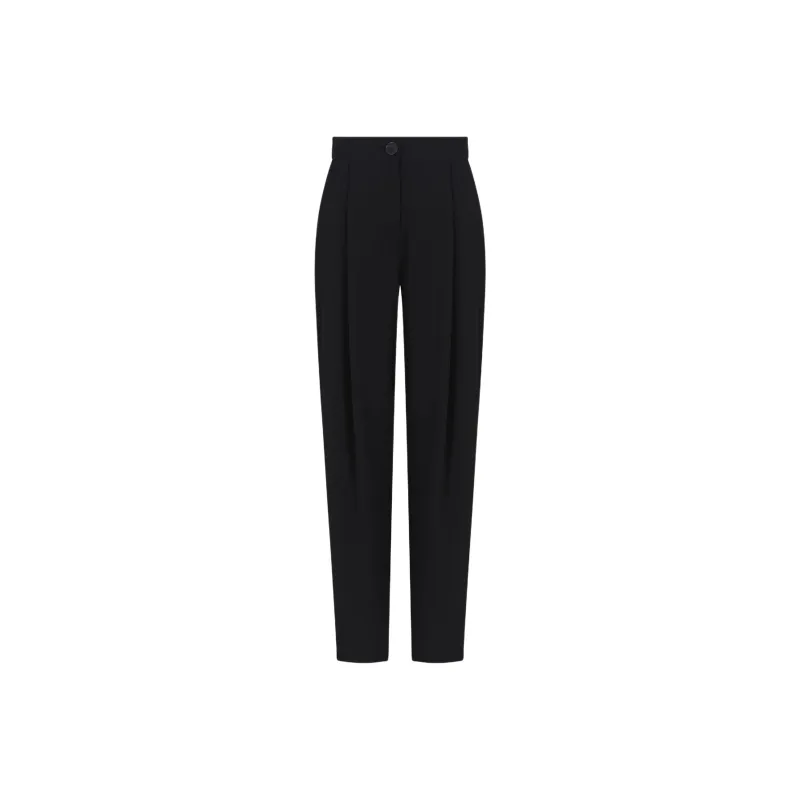 ARMANI EXCHANGE Creased Straight leg Trousers-0