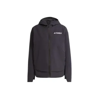 Adidas Outdoor Hiking Urban Living/Travel/Commuting Windproof Windbreaker Jacket Women's Black