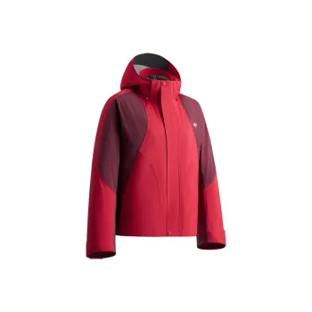 BENEUNDER Year Of The Snake Limited Edition Windbreaker Jackets Women's Crimson Dark Purple