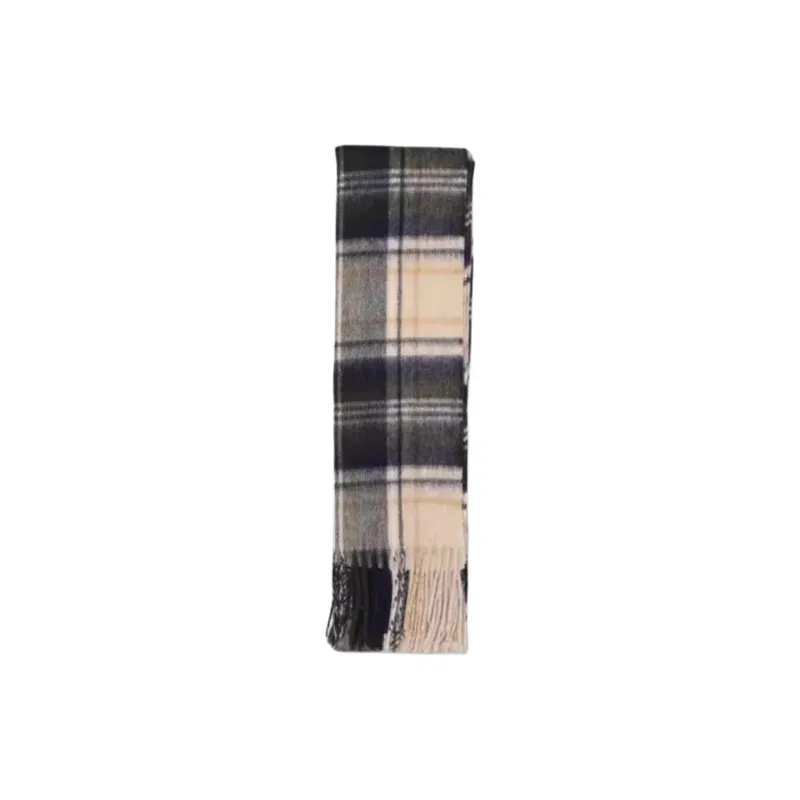 BARBOUR Wool, Cashmere Shawls Men's Light Brown-1