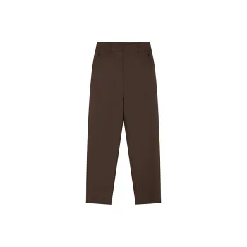 Mo Han Yi Mei Casual Pants Women's Coffee Brown