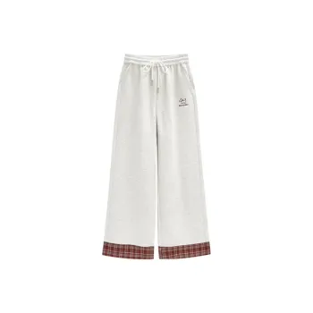 Love To Serve Casual Pants Women's White Heather Gray