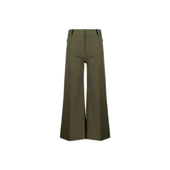 FRAME Casual Pants Women's Olive Green