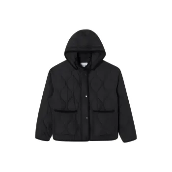 LACOSTE Puffer Jacket Women's Black