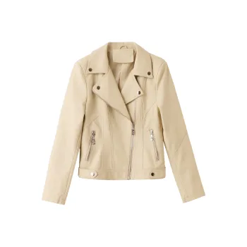 Yi Mengyuan Leather Jacket Women's