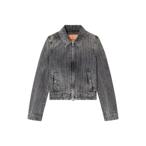 DIESEL De Corb Herringbone Denim Jacket