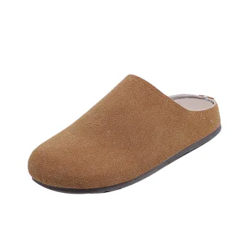 ZULISHI Rubber Sole Slip Resistant Closed Toe Slippers Women's