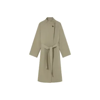 Orange Desire Trench Coat Women's Oak Khaki