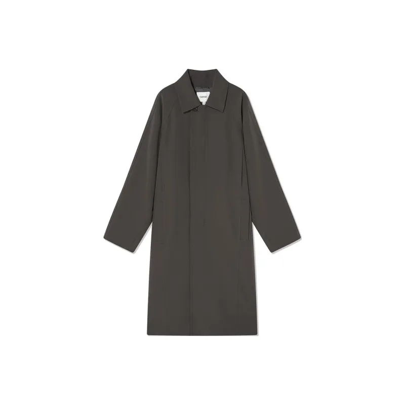 COVERINS Trench Coat Women's Smoke Gray-0