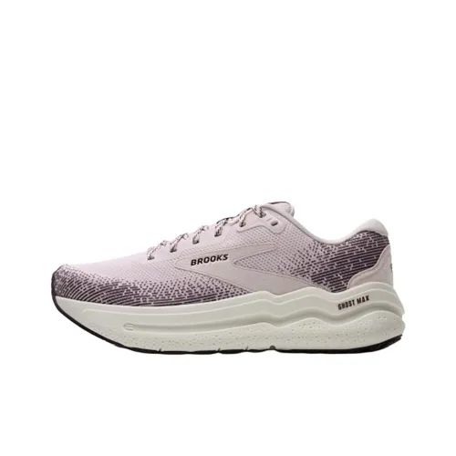 Brooks Ghost Max 2 Cushioning, Wear Resistant Low Top Running Shoes Women's Light Purple