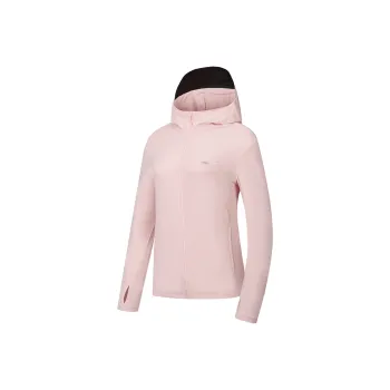 Erke Variety Training Collection Trench Coat Women's Salmon Pink