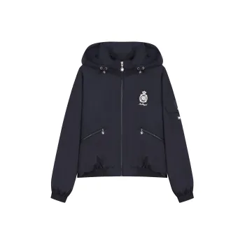 Teenie Weenie Cropped Coat Women's Navy Blue