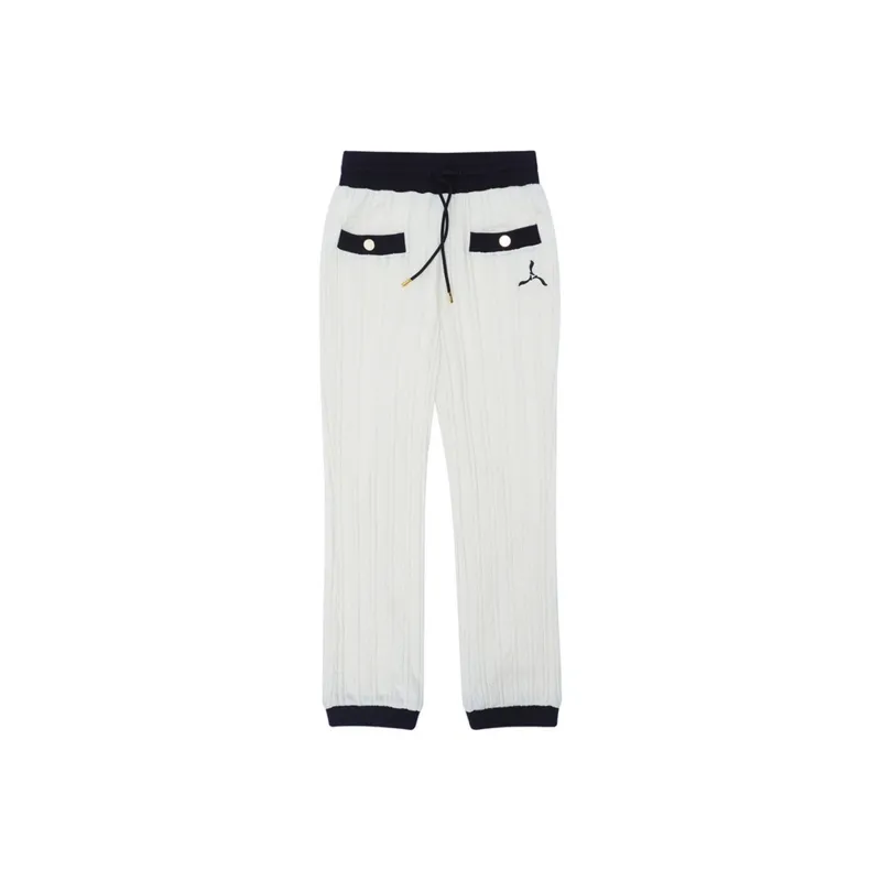 LI NING 1990 Classic Collection Casual Pants Women's Ivory-0