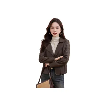 Yi Mengyuan Leather Jacket Women's