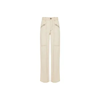 ISABEL MARANT High-Waisted Wide Leg Jeans