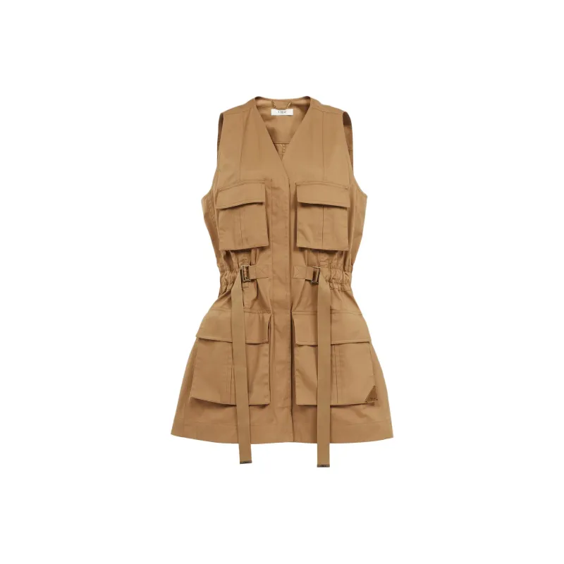 Chloé Cotton Waistcoat-0