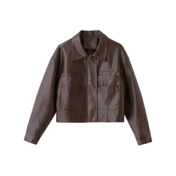Yi Mengyuan Leather Jacket Women's