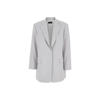 THEORY Single Breasted Crepe Blazer