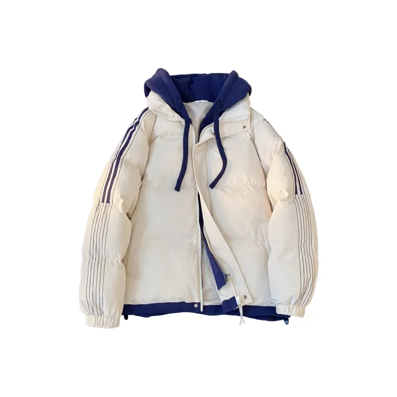 Warrior Huichao Open Ended Smile Collection Puffer Jacket Unisex-5