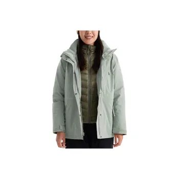 Columbia Hiking Waterproof Thermal Heat Reflective Windproof Windbreaker Jacket Women's Green