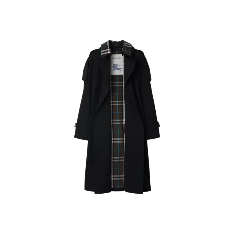 Burberry Trench Coat Women's Black-0